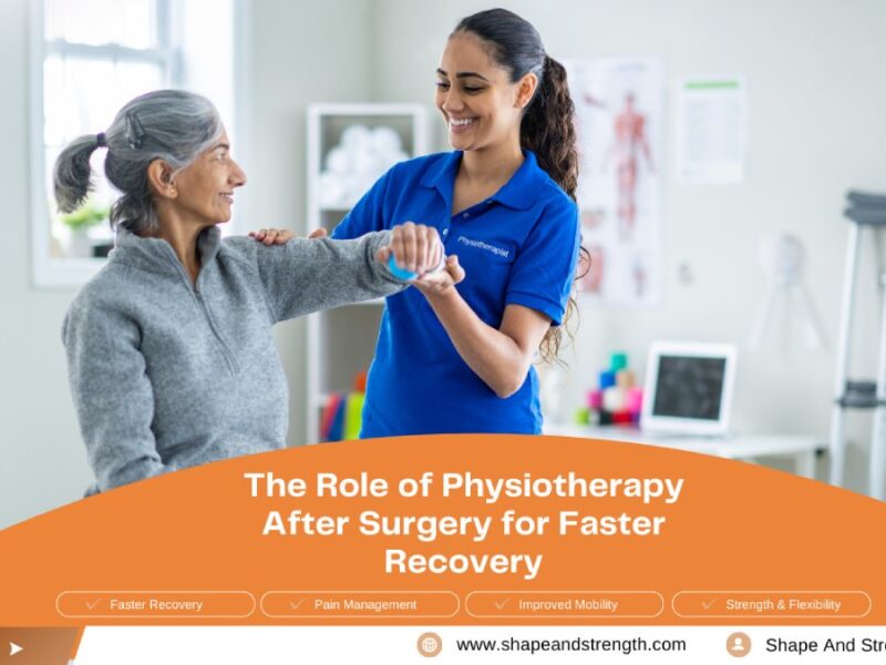 The Crucial Role of Physiotherapy After Surgery For Faster Recovery
