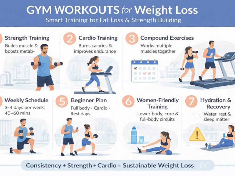 Effective Gym Workouts for Weight Loss and Strength Building