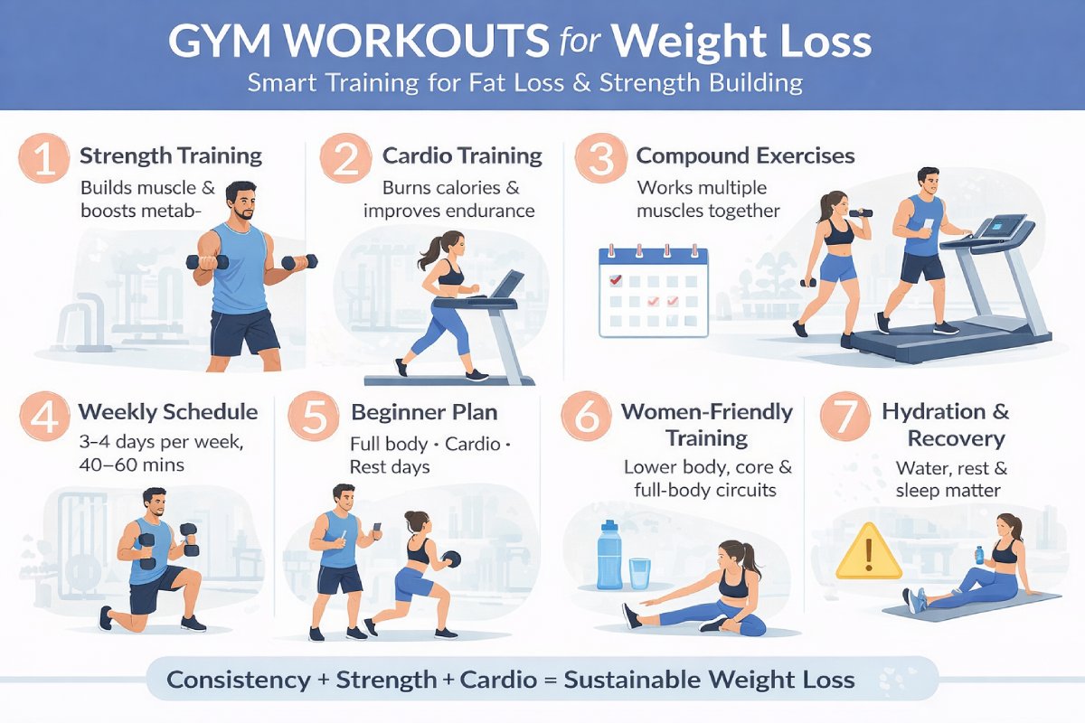 Gym Workouts for Weight Loss