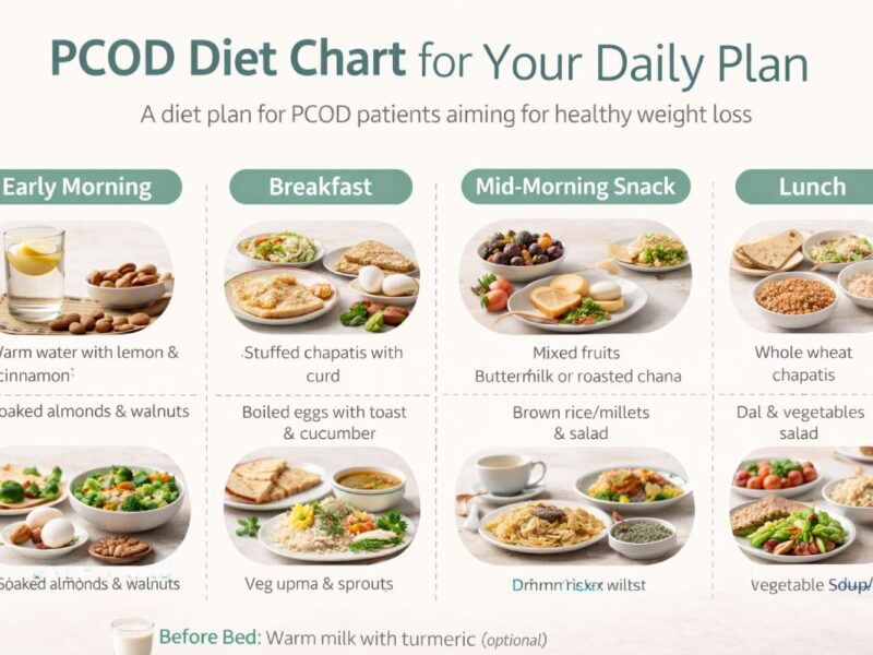 Best PCOD Diet Chart for Weight Loss: Best Diet Plan for PCOD