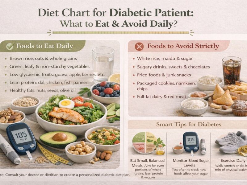 Diet Chart for Diabetic Patient: What to Eat & Avoid Daily?