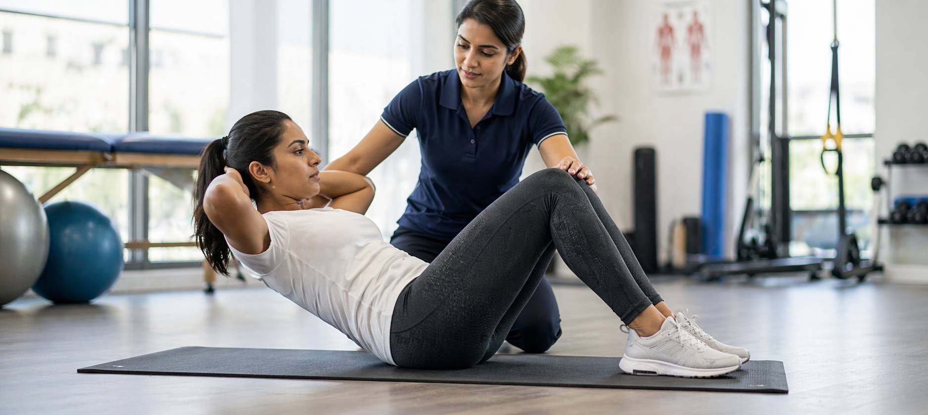 Sports injury rehabilitation exercises physiotherapy Kolkata Shape and Strength