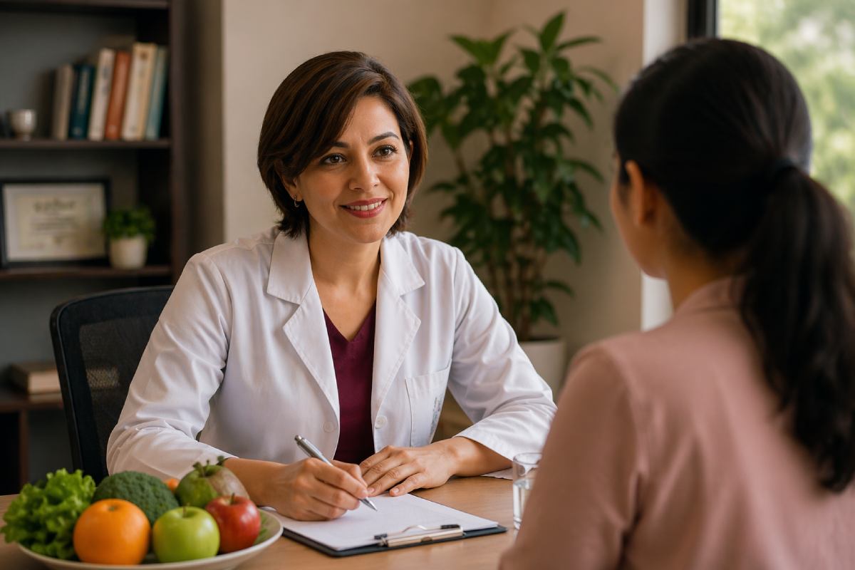 When to see nutrition expert bloating Kolkata Shape and Strength