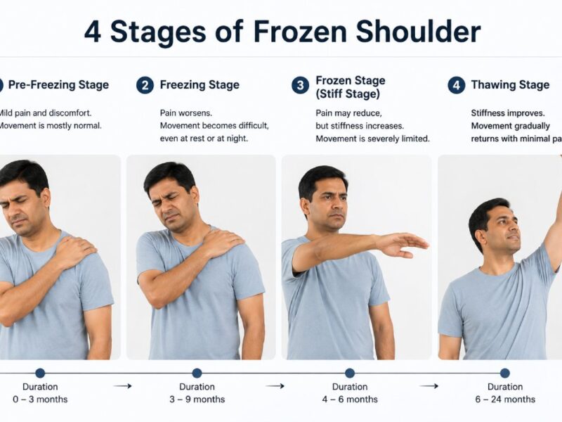 4 Stages of Frozen Shoulder: Symptoms, Causes, and Recovery Guide