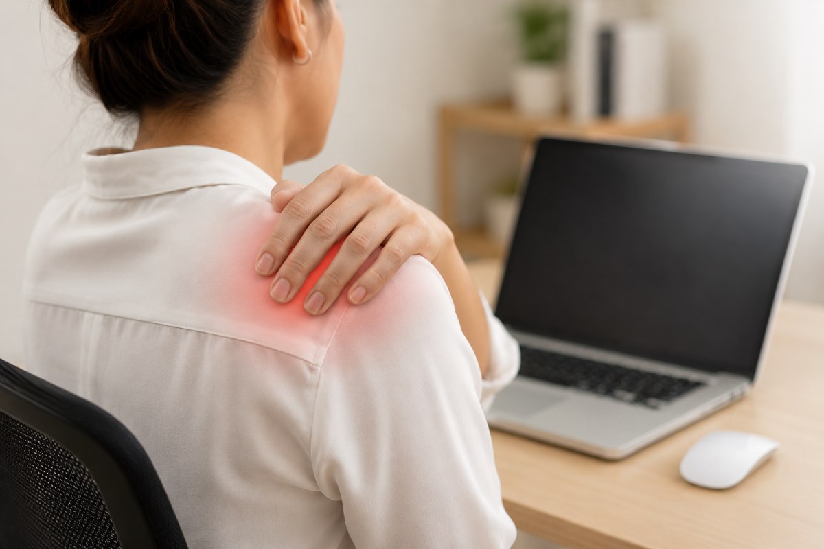 Frozen shoulder causes poor posture immobility Kolkata physiotherapy