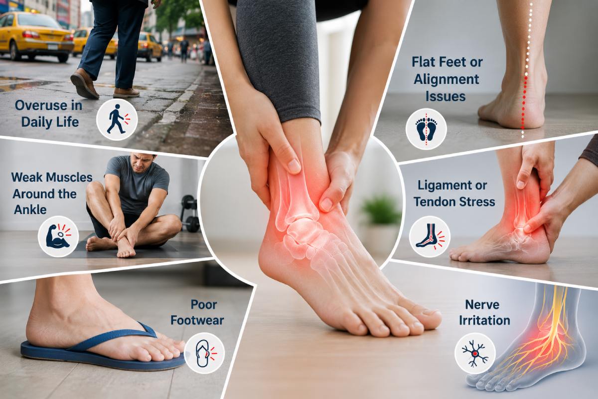 Common Ankle Pain Causes