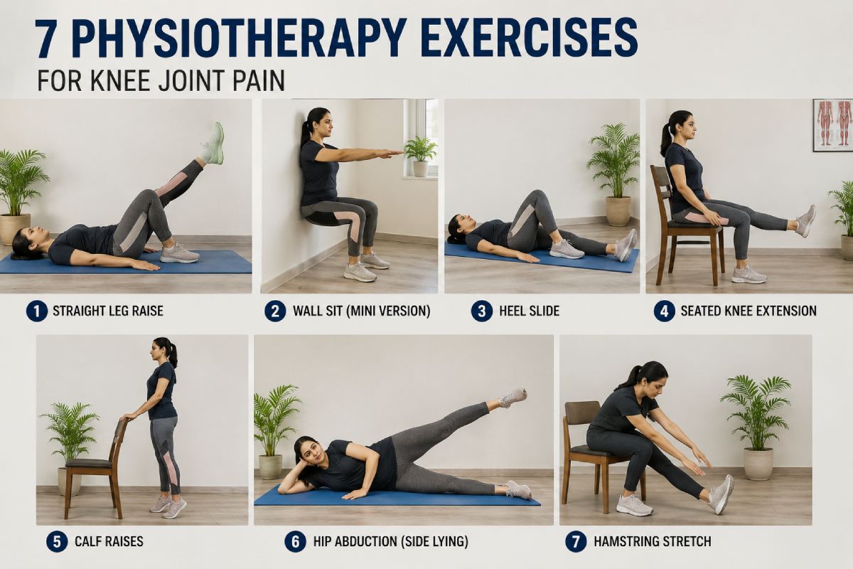Physiotherapy Exercises for Knee Joint Pain
