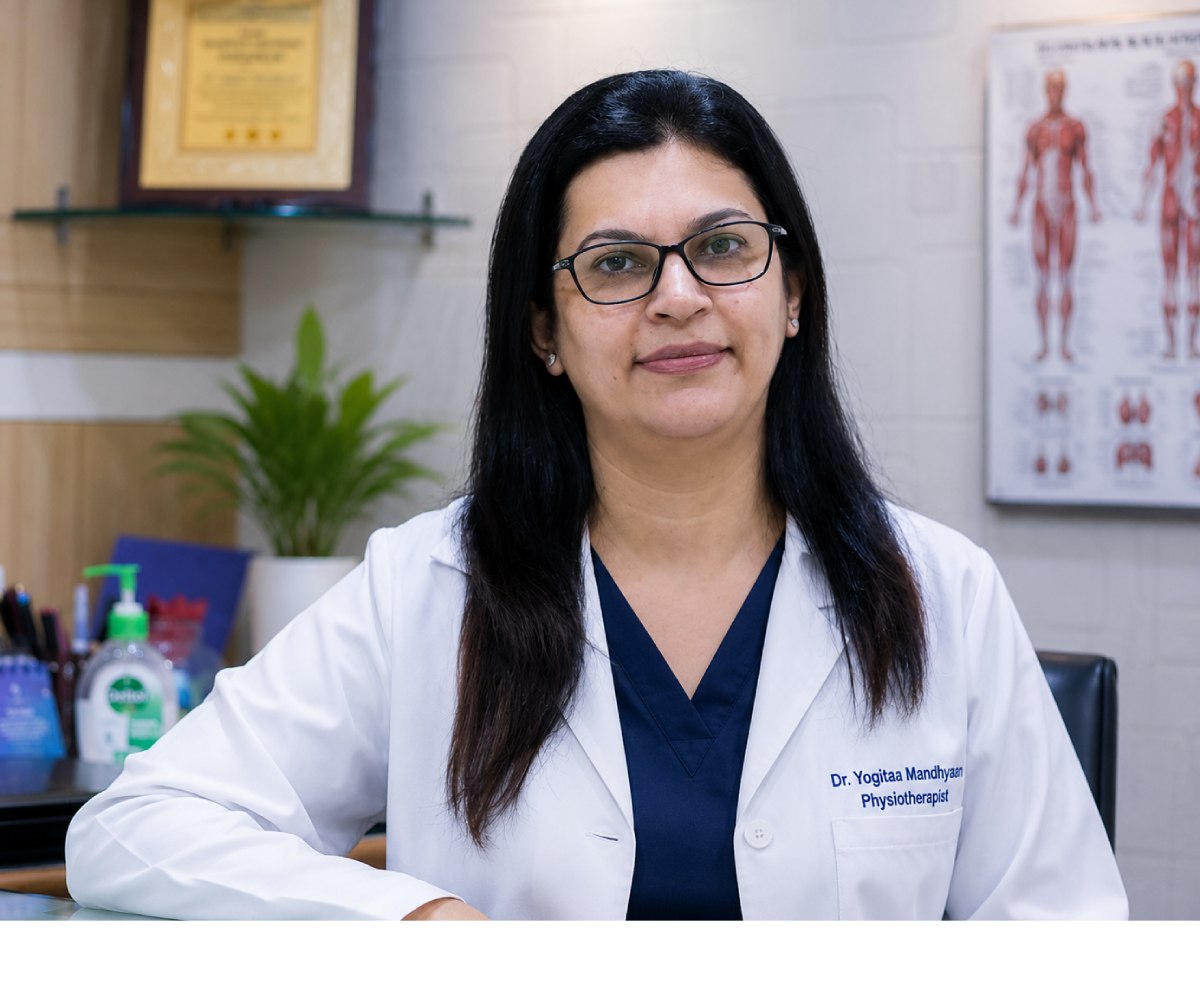 Dr Yogitaa Mandhyaan ankle pain physiotherapist Kolkata Shape and Strength, best physiotherapist for ankle pain treatment dr yogitaa Mandhyaan