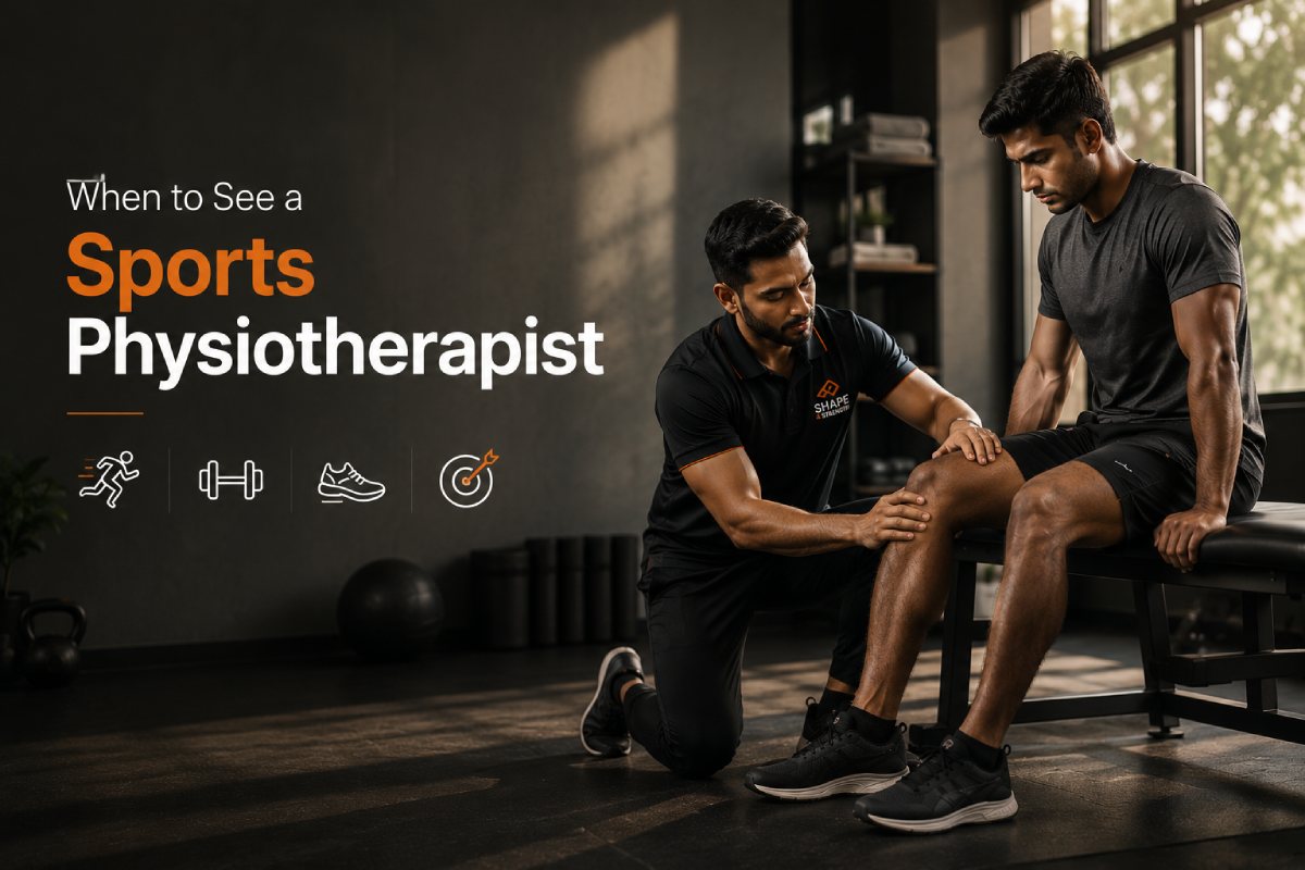 When to See a Sports Physiotherapist