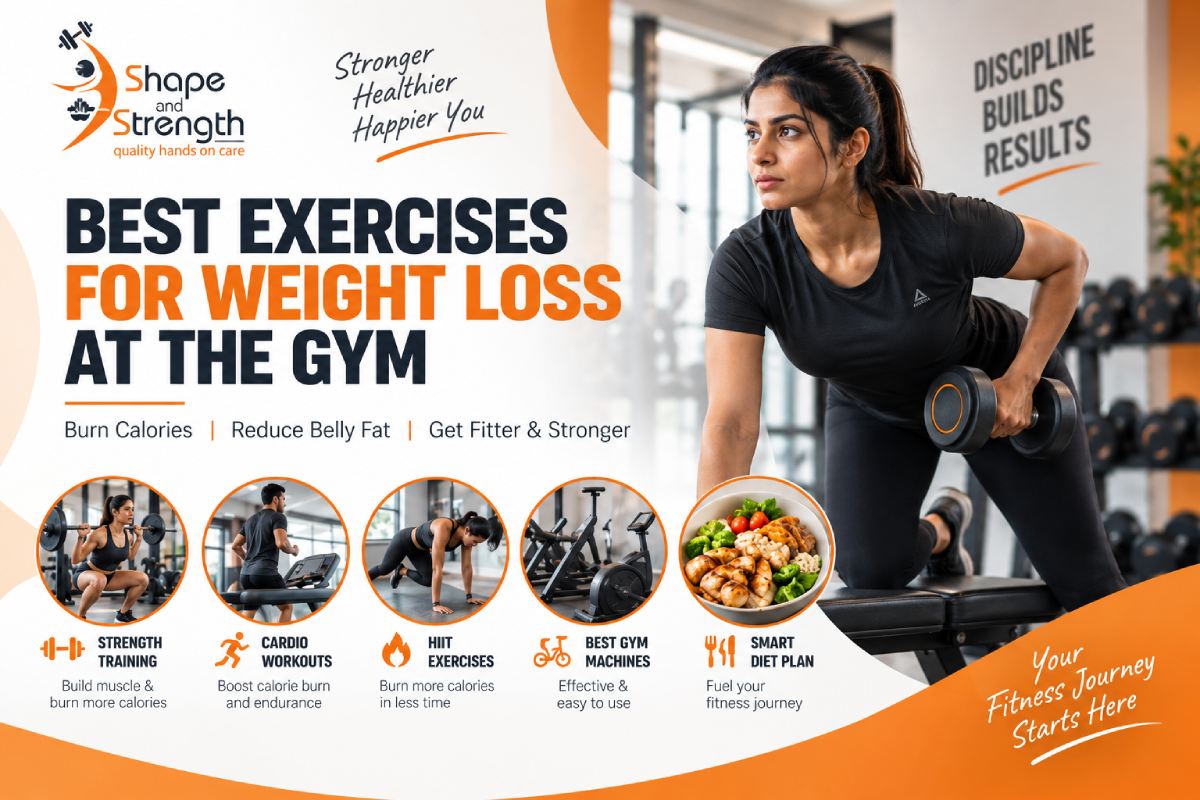 Best Exercises for Weight Loss at the Gym