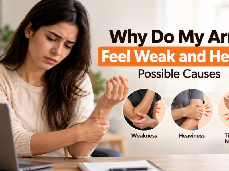 Why Do My Arms Feel Weak and Heavy? Possible Causes