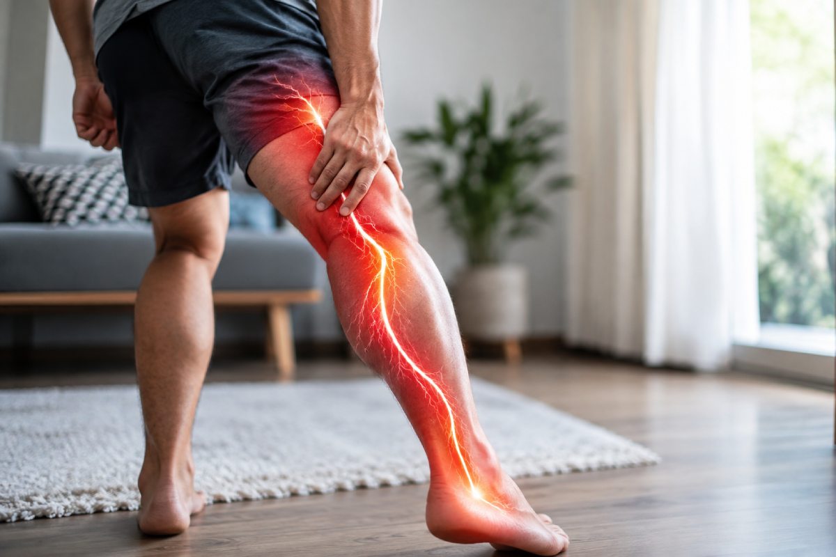 electric shock pain in legs