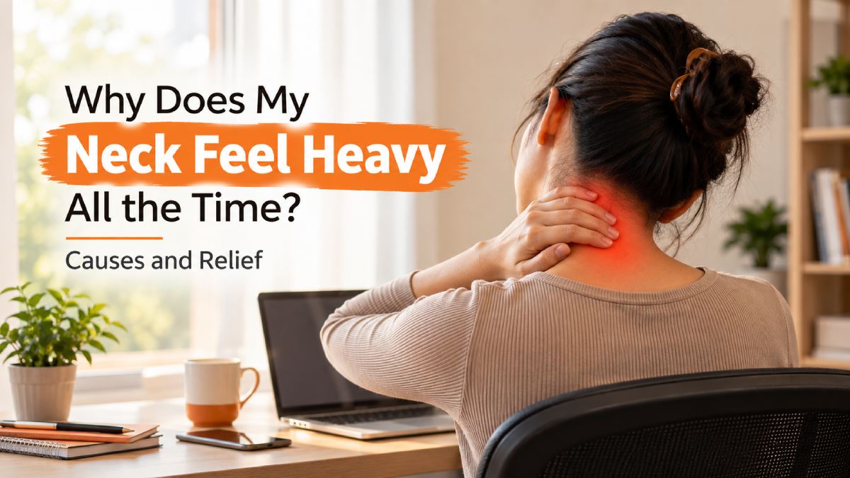 Why Does My Neck Feel Heavy All the Time? Causes and Relief